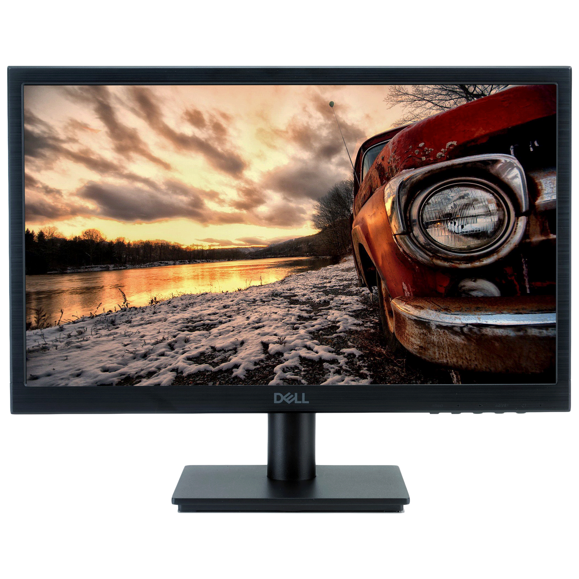 Buy Dell D1918h 4699cm 185 Inch Hd Flat Panel Monitor Comfortview 60hz 210 Awrw Black